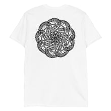 Load image into Gallery viewer, marbled mandala (back print)