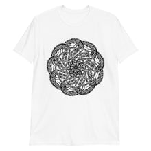 Load image into Gallery viewer, marbled mandala (front print)