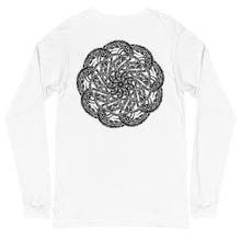 Load image into Gallery viewer, marbled mandala (back print)