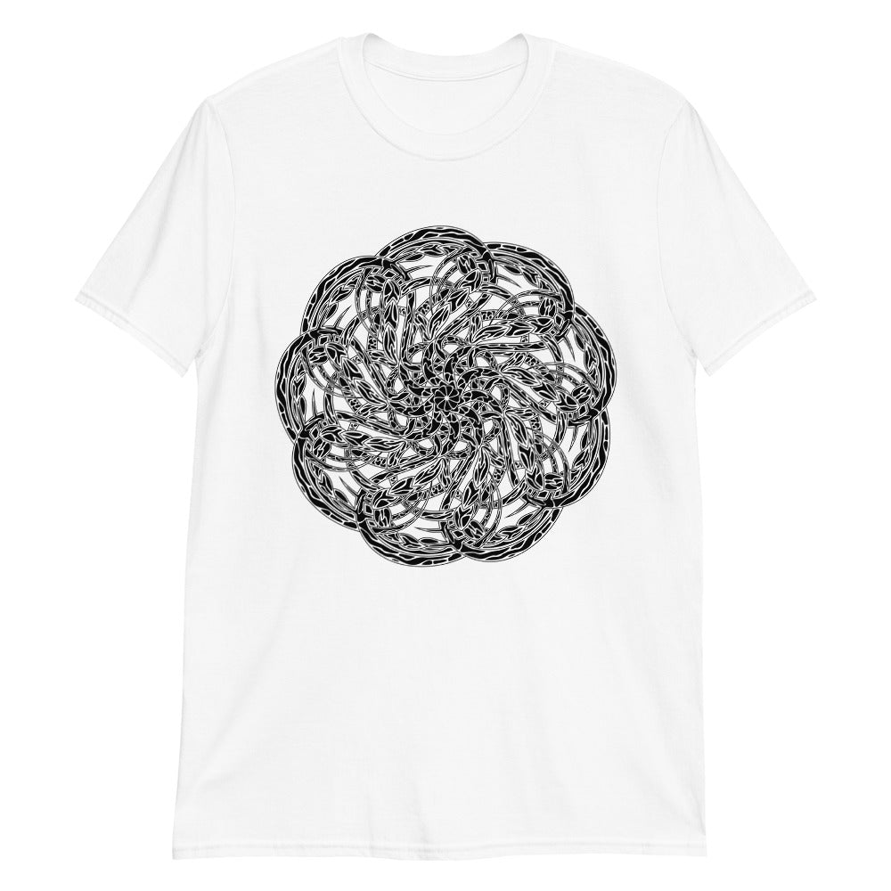 marbled mandala (front print)