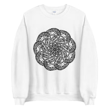 Load image into Gallery viewer, marbled mandala (front print)
