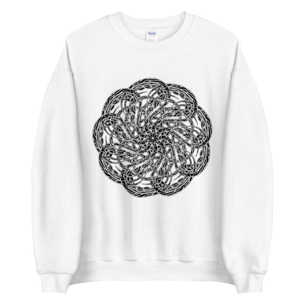 marbled mandala (front print)